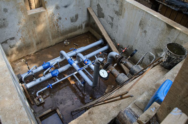 Rough Plumbing Installation detail